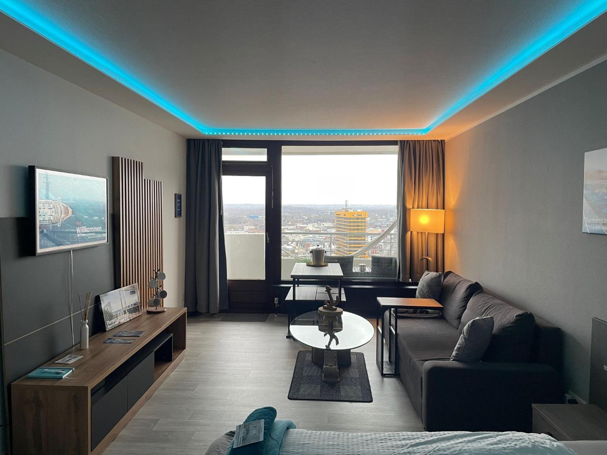 Themenpartment Himmel Und Mehr Penthouse Appartement Gelsenkirchen Buitenkant foto